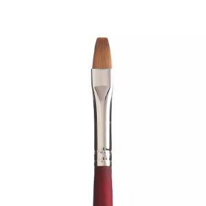 Princeton Velvetouch Series 3900 Synthetic Brush - Long Handle Flat 8   PRN3900F8