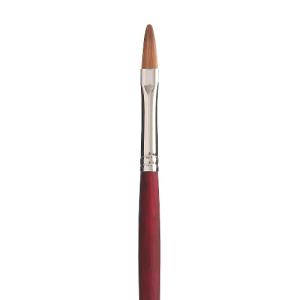 Princeton Velvetouch Series 3900 Synthetic Brush - Long Handle Filbert 6   PRN3900FB6