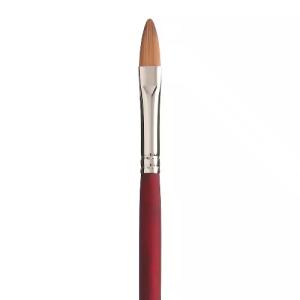 Princeton Velvetouch Series 3900 Synthetic Brush - Long Handle Filbert 8   PRN3900FB8