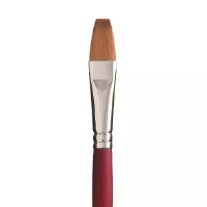 Princeton Heritage Series 4000 Synthetic Sable Brush - Long Handle Bright 16   PRN4000B16