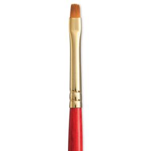 Princeton Heritage Series 4000 Synthetic Sable Brush - Long Handle Bright 4   PRN4000B4