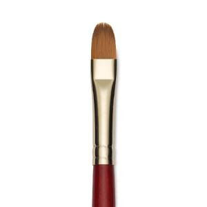 Princeton Heritage Series 4000 Synthetic Sable Brush - Long Handle Filbert 16  PRN4000FB16