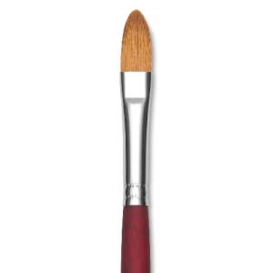 Princeton Heritage Series 4000 Synthetic Sable Brush - Long Handle Filbert 8 PRN4000FB8