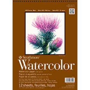 Strathmore 400 Series Watercolor Pad (440) 9" x 12" - (12 Sheets, 140lb) Cold Press
