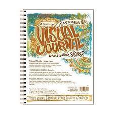 Strathmore Mixed Media Visual Journal (460)  9" x 12"  -(34 Sheets, 90lb) Wire Bound