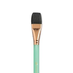 Princeton Neptune Series 4750 Synthetic Squirrel Brush – Short Handle Square Wash 1"  PRN4750AQ100