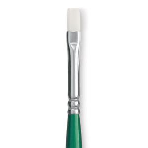 Princeton Summit 6100 Series White Synthetic Long Handle Brush for Oil & Acrylic - Bright 2