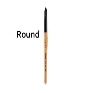 Princeton 6450 Series Catalyst Polytip Bristle Brush - Short Handle Round 1