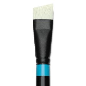 Princeton Aspen 6500 Series Brush for Oil & Acrylic - Long Handle Short Angle Bright #12