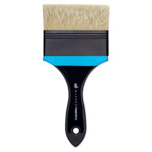 Princeton Aspen 6500 Series Brush for Oil & Acrylic - Short Handle Flat Mottler 4"