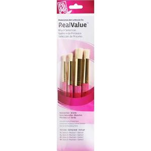 Princeton Real Value Stencil Brush Variety Set - (4 Pack)