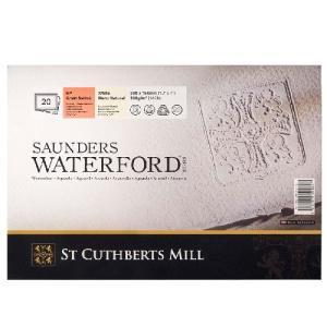 St Cuthbert's Waterford Watercolor Block - 12"X9" Hot Press  45930001011C