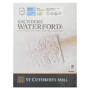 St Cuthbert's Waterford Watercolor Glue bound Pad - 16"X12" Cold Press  46530001011E