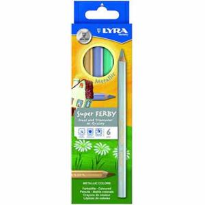 Lyra Super Ferby Colored Pencils- 6ct  L3721060