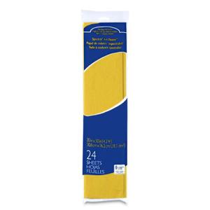 Spectra Bleeding Tissue Paper 20" x 30" - (24 Sheets) Canary Yellow