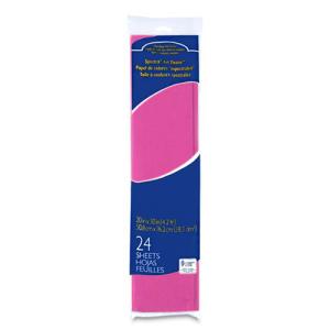 Spectra Bleeding Tissue Paper 20" x 30" - (24 Sheets) Dark Pink