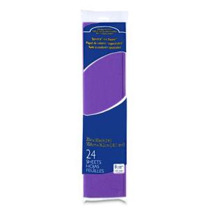 Spectra Bleeding Tissue Paper 20" x 30" - (24 Sheets) Purple