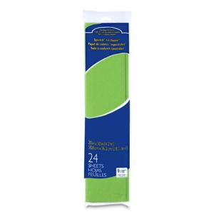 Spectra Bleeding Tissue Paper 20" x 30" - (24 Sheets) Spring Green