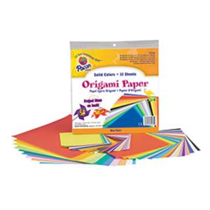 Pacon Origami Paper - (55 Sheets) Assorted Colors and Large Sizes
