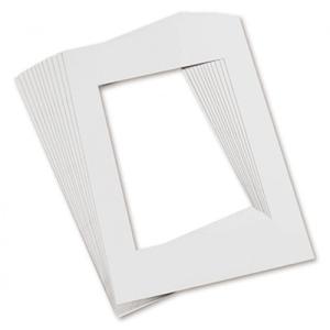 Pacon Pre-Cut White Matboard 12" x 18" (12 count)