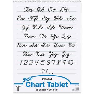 Pacon Easel Pad 24" x 32" - (25 Sheets) 1" Ruled