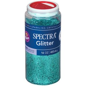 Pacon Spectra Glitter - (16oz/453.6g) Turquoise