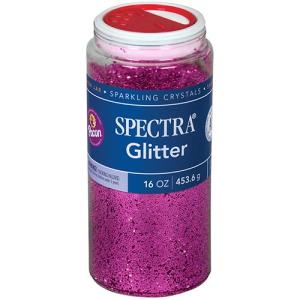 Pacon Spectra Glitter - (16oz/453.6g) Magenta