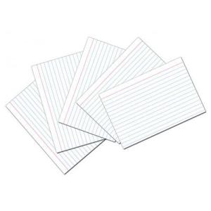 Pacon Ecology Ruled Index Cards 4" x 6" - (100 Pack)