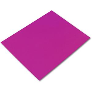 Pacon Railroad Poster Board 22" x 28" - (100 Sheets) 4 Ply Magenta