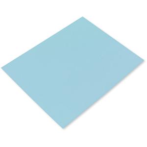 Pacon Railroad Poster Board 22" x 28" - 4 Ply Light Blue (Azure)