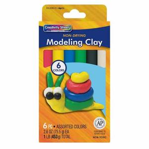 Pacon Modeling Clay Assortment - 2.6oz/6ct - 1lb