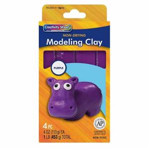 Pacon Modeling Clay- Purple - 4oz/4ct -1lb