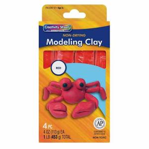 Pacon Modeling Clay- Red - 4oz/4ct -1lb