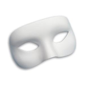 Creativity Street Plastic Mask - 1/2 Mardi Gras