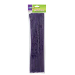 Creativity Street Jumbo Chenille Stems 12" - (100 Pack) Purple pipe cleaners