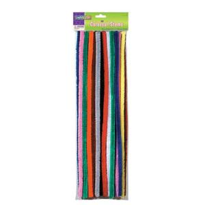 Creativity Street Colossal Chenille Stems  - (50 Pack) Assorted Colors