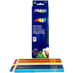 Prang Large Triangular Colored Pencils - 12ct  25120