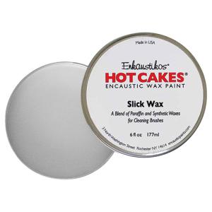 Enkaustikos Hot Cakes Encaustic Wax Medium - (6oz/177ml) Slick Wax