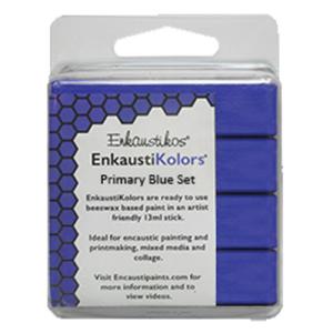 Enkaustikos EnkaustiKolors - (4 Pack) Primary Blue