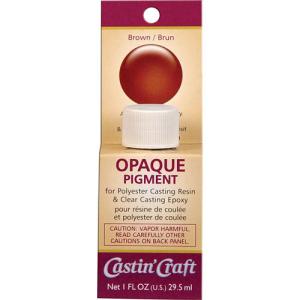 Castin' Craft Resin Pigment - (1oz/29.5ml) Opaque Brown