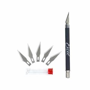 K18 Grip-On Knife W/Safety Cap & 5 Asst Blades