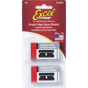 Excel Single Edge Razor Blades - (10 Pack)