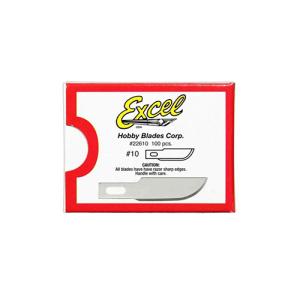 Excel Hobby Knife Replacement Blades - (100 Pack) #10
