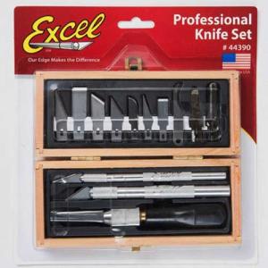 Excel Professional Knife Set in Wooden Box
