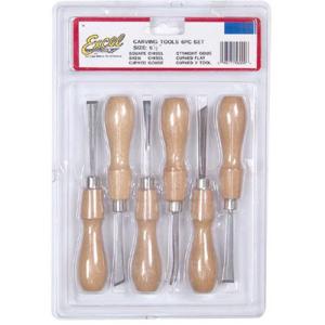 Excel Deluxe Carving Tool Set - (6 Pieces)