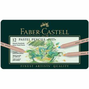 Pitt Pastel Pencil Metal Tin- 12ct