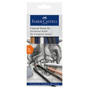 Faber Castell Creative Studio Charcoal Sketch Set- 7ct