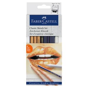 Faber Castell Creative Studio Goldfaber Sketch Set- 6ct
