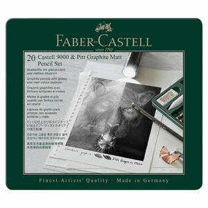Pitt Graphite Matte Pencils & Castell 9000 Set