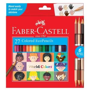 Faber-Castell World Colors Colored EcoPencils (27ct)